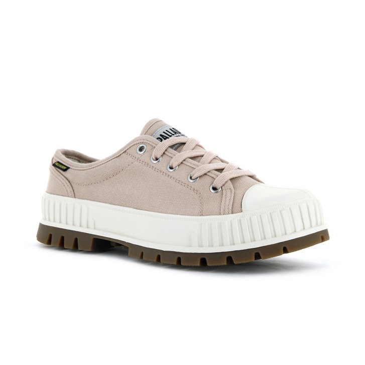 Palladium Pallashock OG Women's Oxfords Shoes Rose | UK M897-BAF